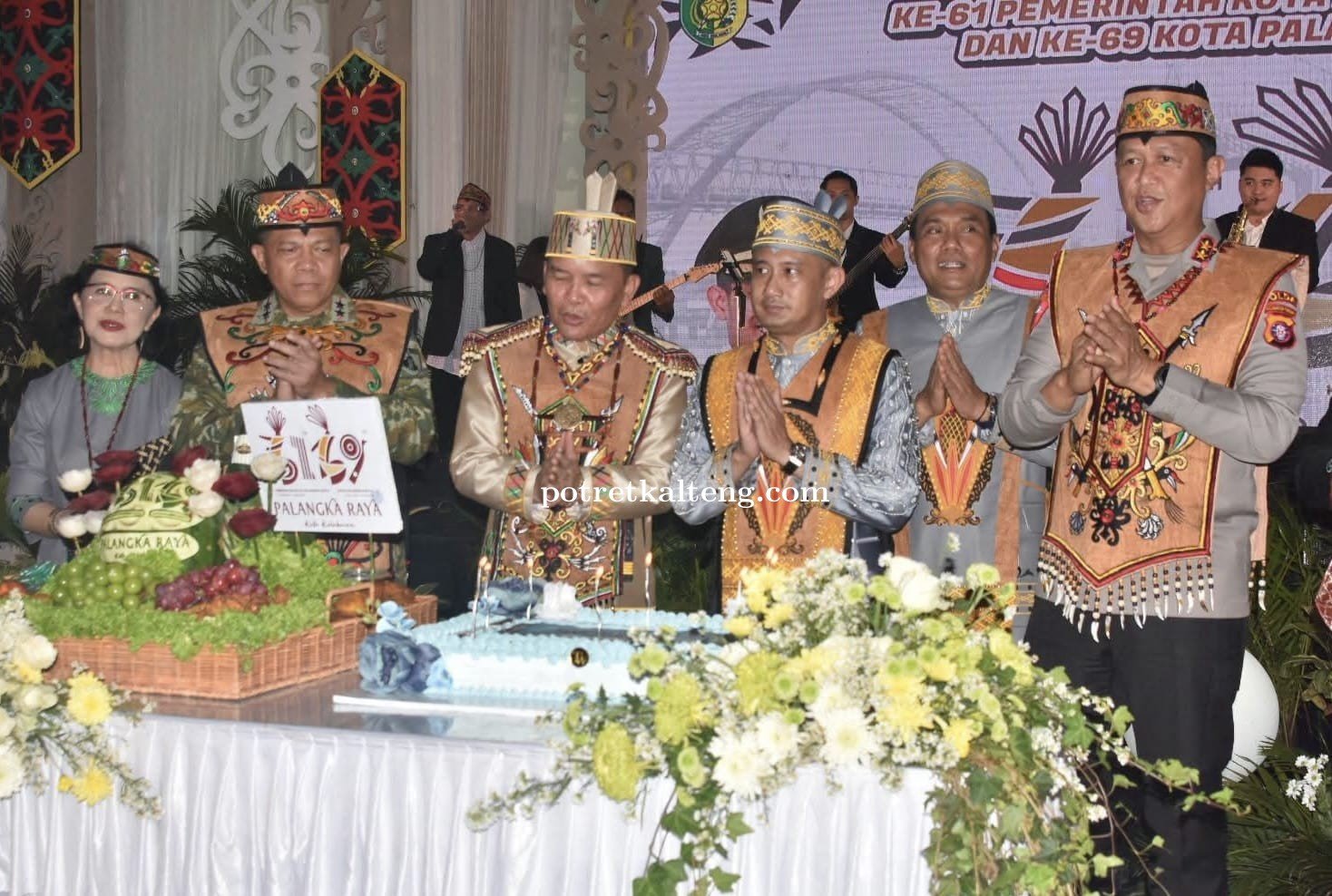 Pimpin Upacara Hari Jadi Palangka Raya, Gubernur Tekankan Semangat Kolaborasi