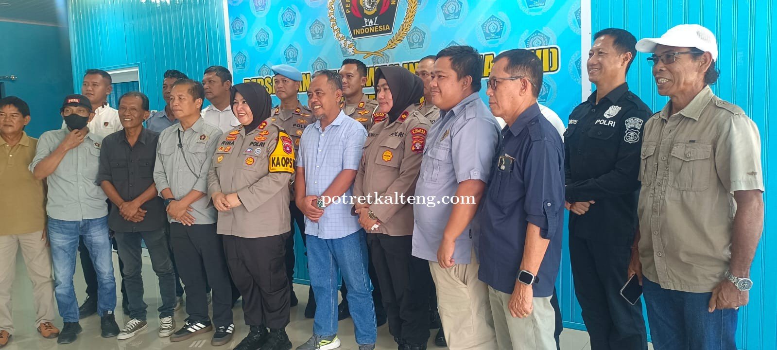 Kapolres Kapuas Perkuat Sinergi dengan PWI untuk Jaga Kamtibmas