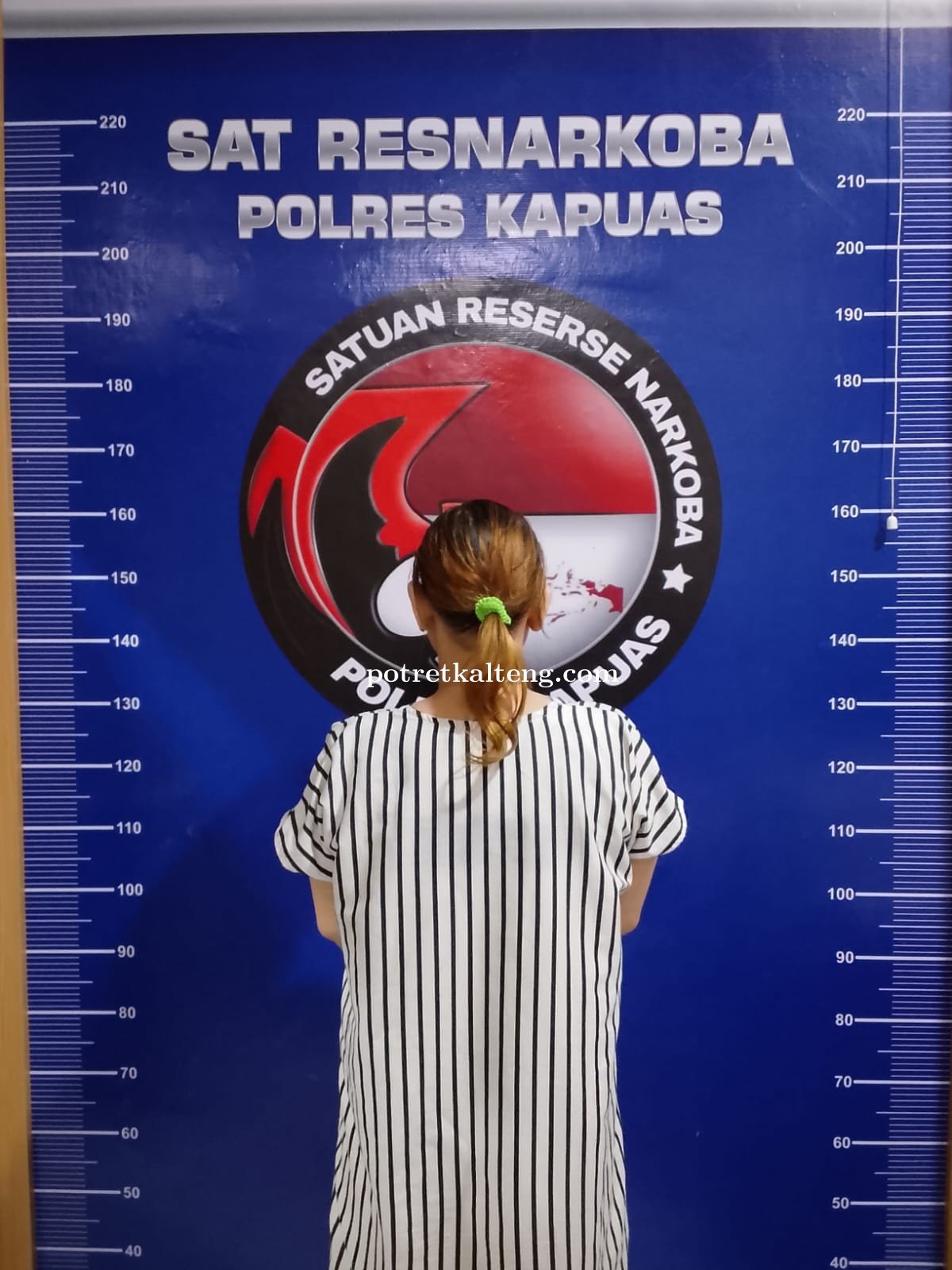 Polres Kapuas Amankan  Terduga Pengedar Sabu di Pulau Petak