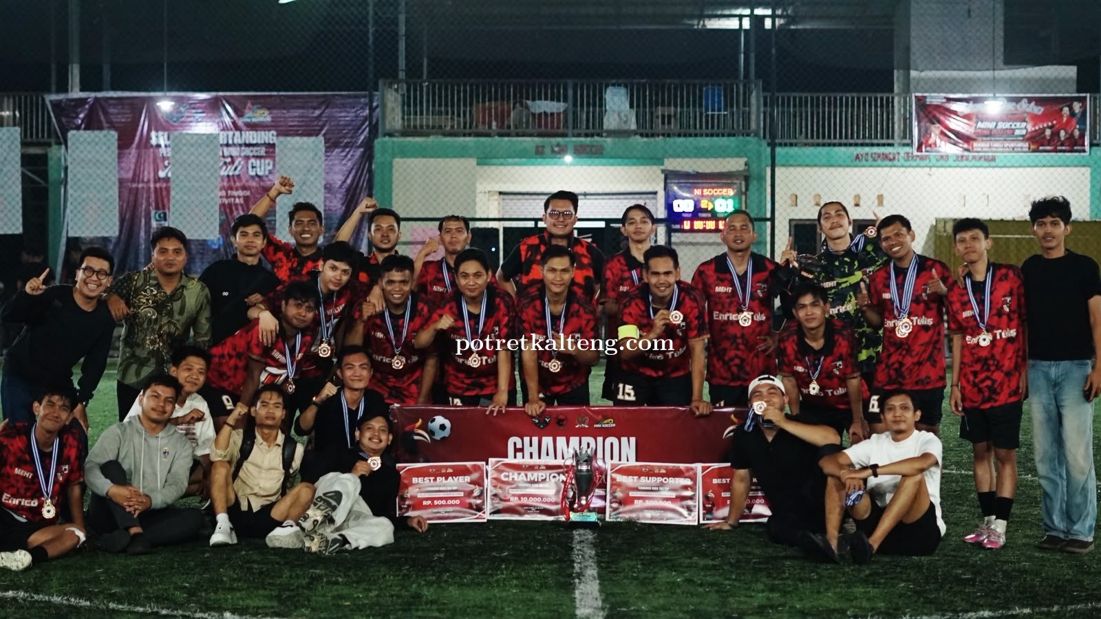 Sapma Pemuda Pancasila Kalteng Sabet Juara 1 Kuda Tuli Cup 2026