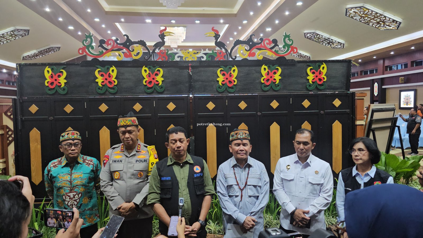 Hadapi Ancaman Karhutla, Gubernur Agustiar Dorong Penanganan Terpadu Bersama BNPB