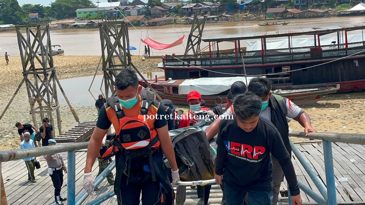 Korban Tenggelam di Sungai Kahayan Ditemukan, Operasi SAR Resmi Ditutup