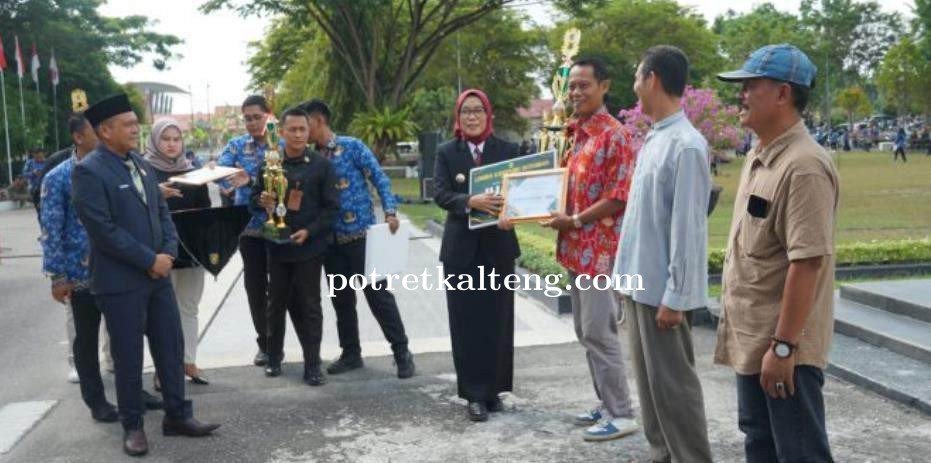 RW 08 Bukit Tunggal Raih Juara 1 Lomba Kampung \'Bersinar\' 2024