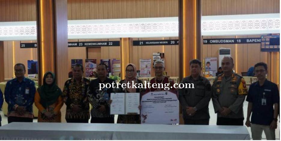 Pemko Palangka Raya Teken MoU untuk Pelayanan Publik Terintegrasi di MPP Huma Betang