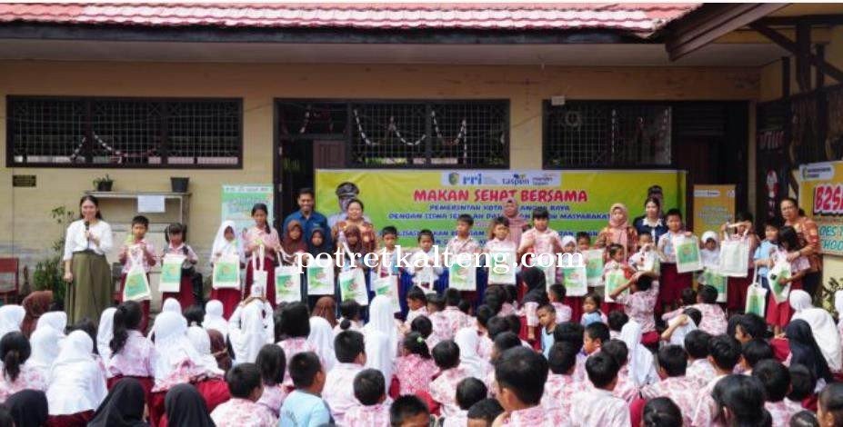 Pemkot Palangka Raya Edukasi Konsumsi Pangan B2SA bagi Pelajar di SDN 7 Pahandut