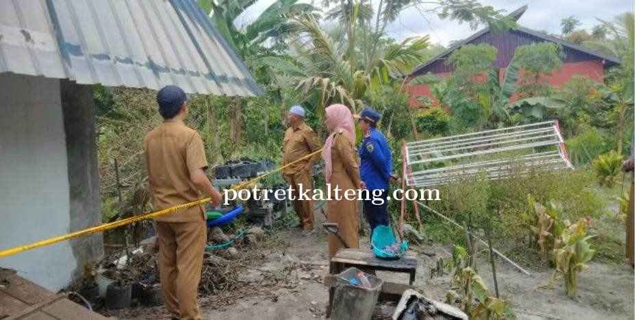 Pj Palangka Raya Tinjau Lokasi Kebakaran di Jekan Raya