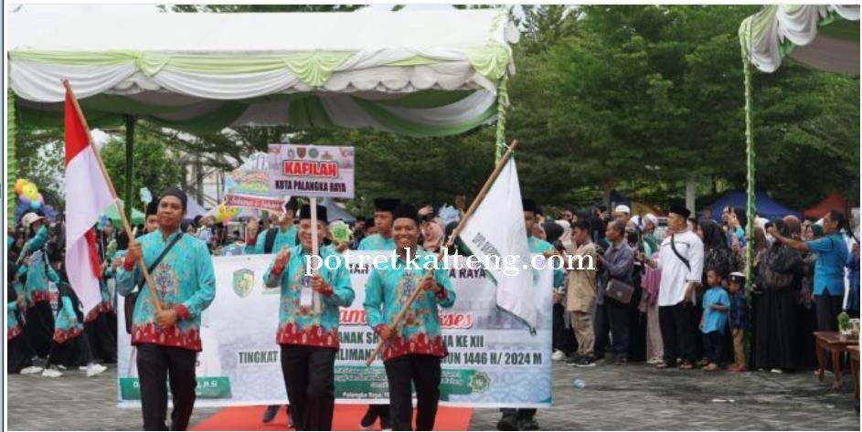 Festival Anak Saleh XII Provinsi Kalteng Resmi Dibuka: Wadah untuk Potensi dan Kreativitas Santri