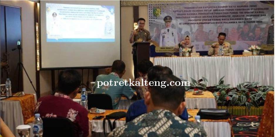 Pemko Palangka Raya Gelar Pelatihan Satpol PP, Perkuat SDM dalam Menegakkan Perda