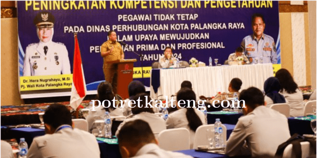 Dishub Palangka Raya Tingkatkan Kompetensi Pegawai untuk Pelayanan Publik yang Lebih Baik