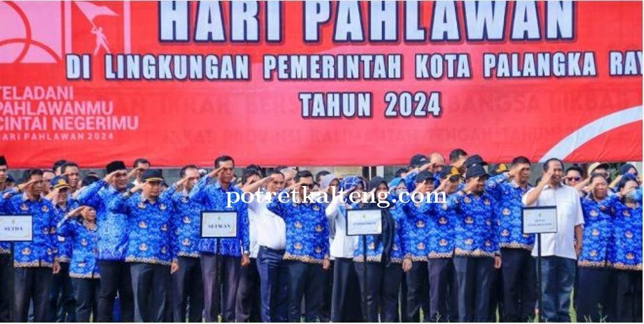 Pj Sekda Palangka Raya Ajak Masyarakat Hidupkan Semangat Kepahlawanan dalam Kehidupan Sehari-Hari