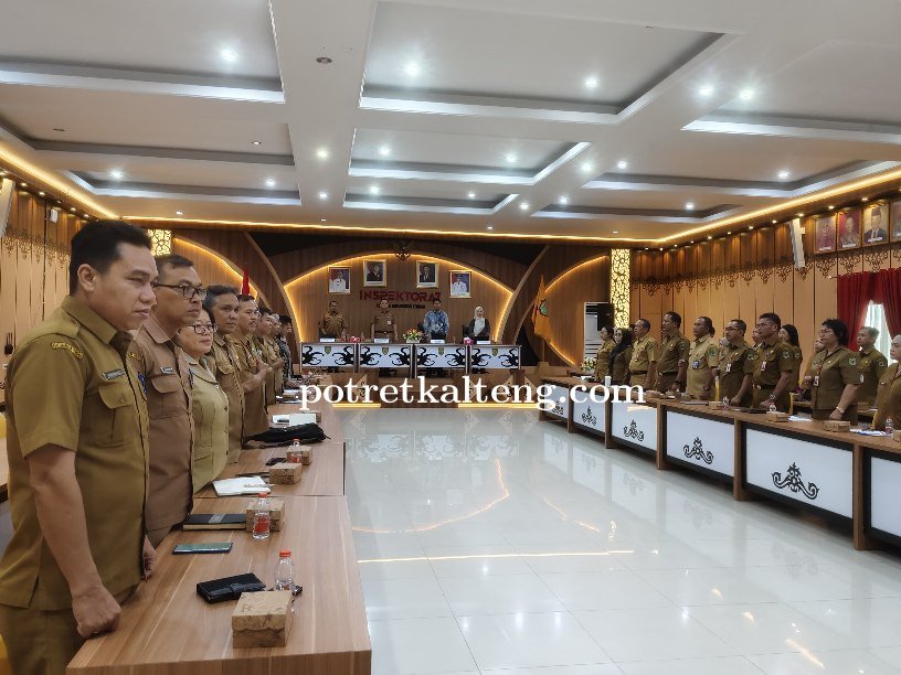 Pemkab Kapuas Mengikuti Pendampingan Survey Penilaian Integritas KPK RI