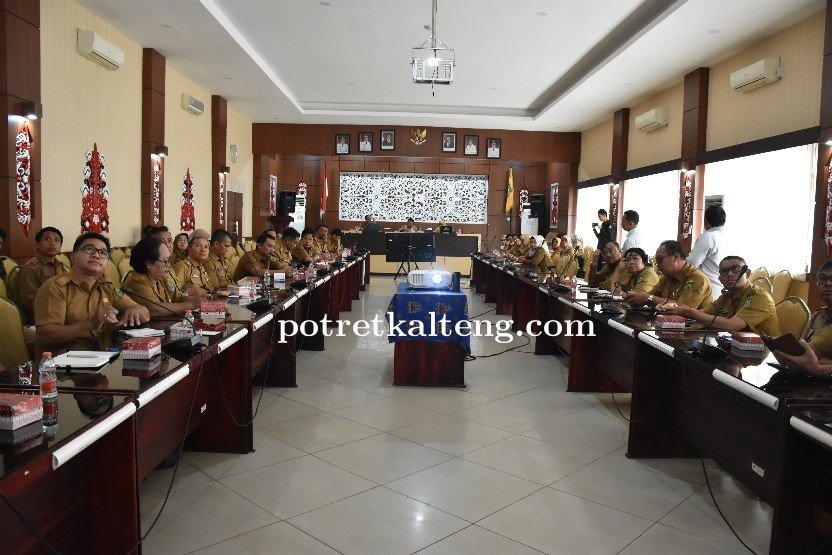 Sekda Hadiri Rakor Pencegahan dan Percepatan Penurunan Stunting
