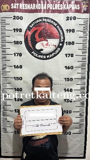 Polres Kapuas Ungkap Kasus Narkoba, Buruh Tani di Anjir Serapat Timur Ditangkap
