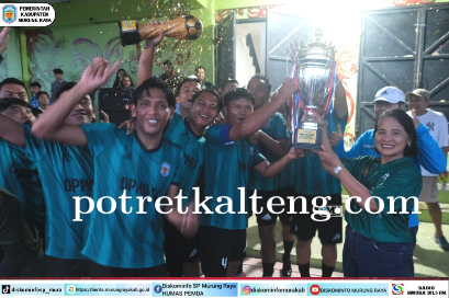DPMD FC Rebut Gelar Juara Turnamen Sepak Bola Bupati Cup I HEBAT 2025