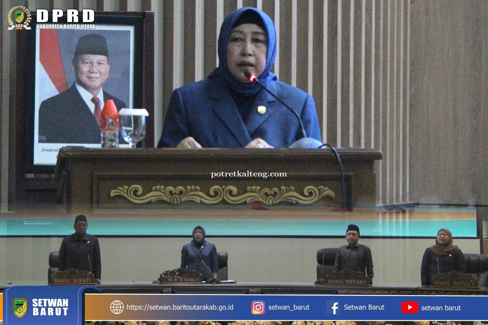 Konsolidasi Kepemimpinan: Rapat Paripurna Dihadiri Pimpinan DPRD dan Wakil Bupati, Tunjukkan Stabili