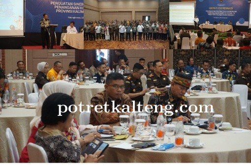 Pemkab Katingan Hadiri Rakor Penguatan Sinergitas Penanganan Konflik Sosial di Kalimantan Tengah