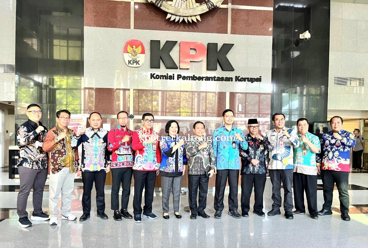 Dorong Penguatan Pengawasan, Inspektorat Bartim Hadiri Rakor Evaluasi SPI di KPK