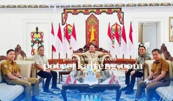 Gubernur Kalteng Terima Kunjungan Syauqie, Bahas Percepatan Pembangunan Daerah