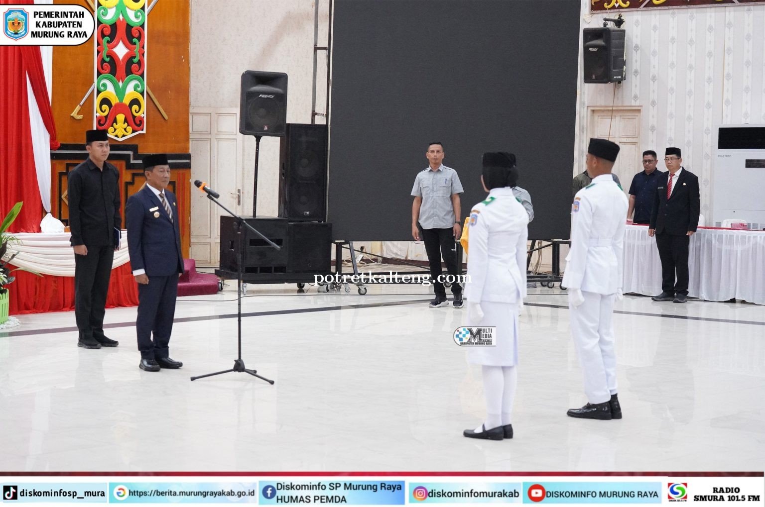 Paskibra Mura Dianggap sebagai Sekolah Karakter Terbaik Bagi 59 Pelajar Pilihan