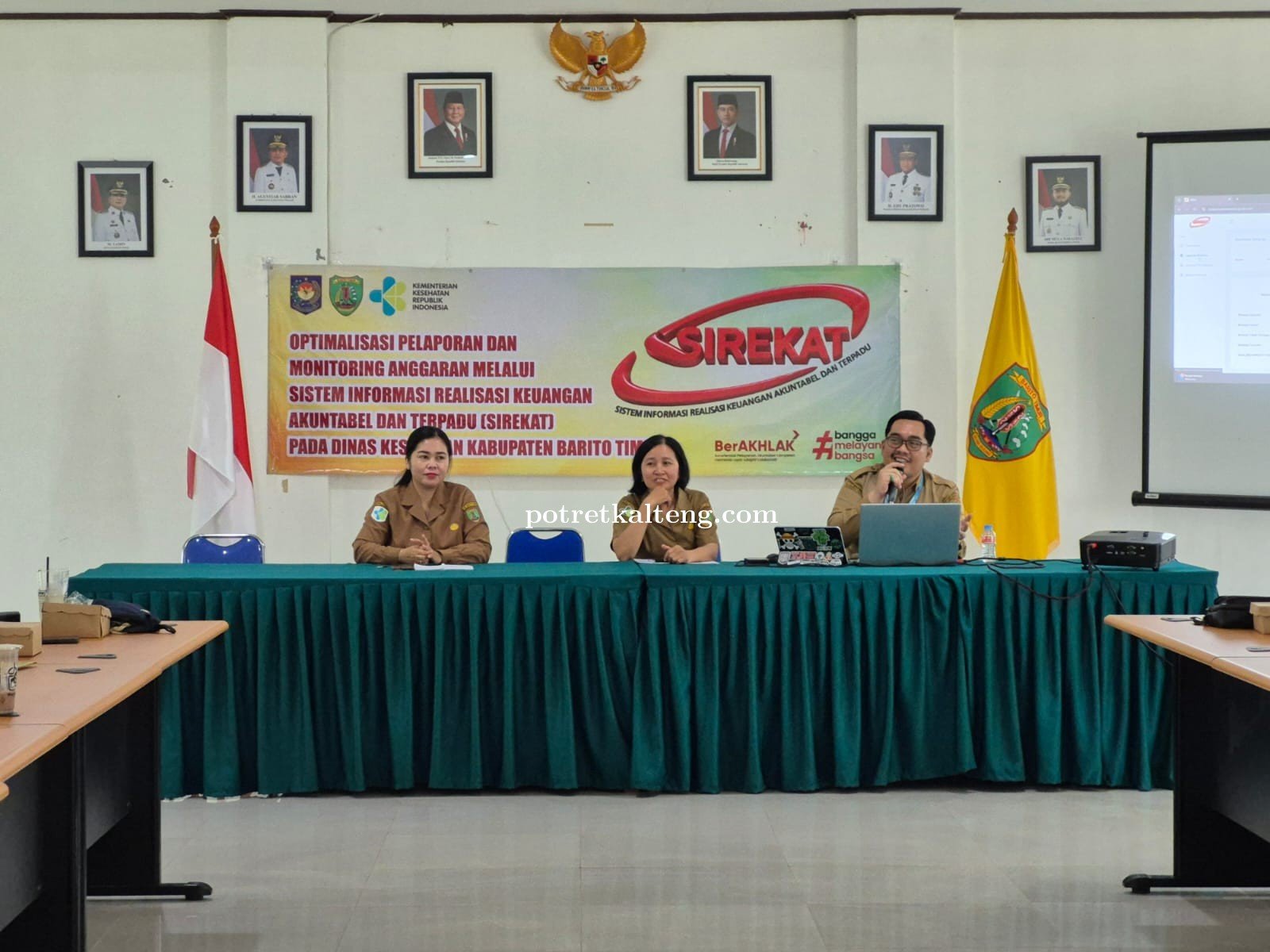 Dinkes Barito Timur Resmikan SIREKAT, Sistem yang Dorong Keterbukaan Anggaran Puskesmas