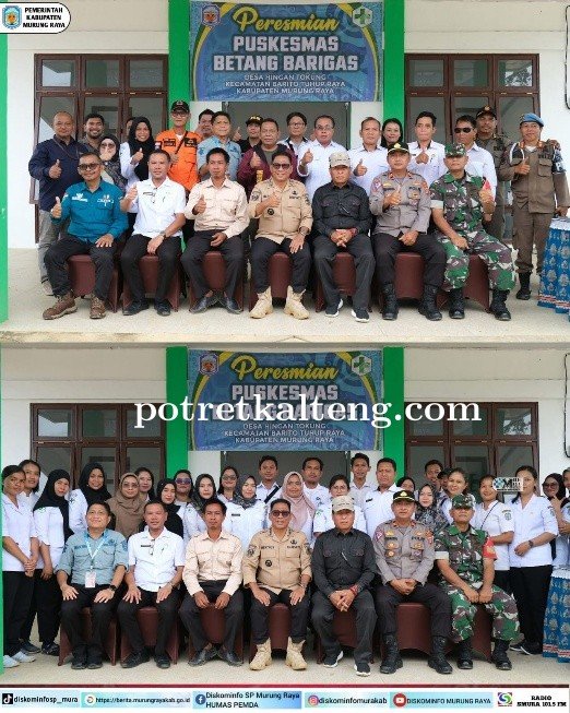 Puskesmas Betang Barigas Diresmikan, Layanan Kesehatan Warga Kian Dekat