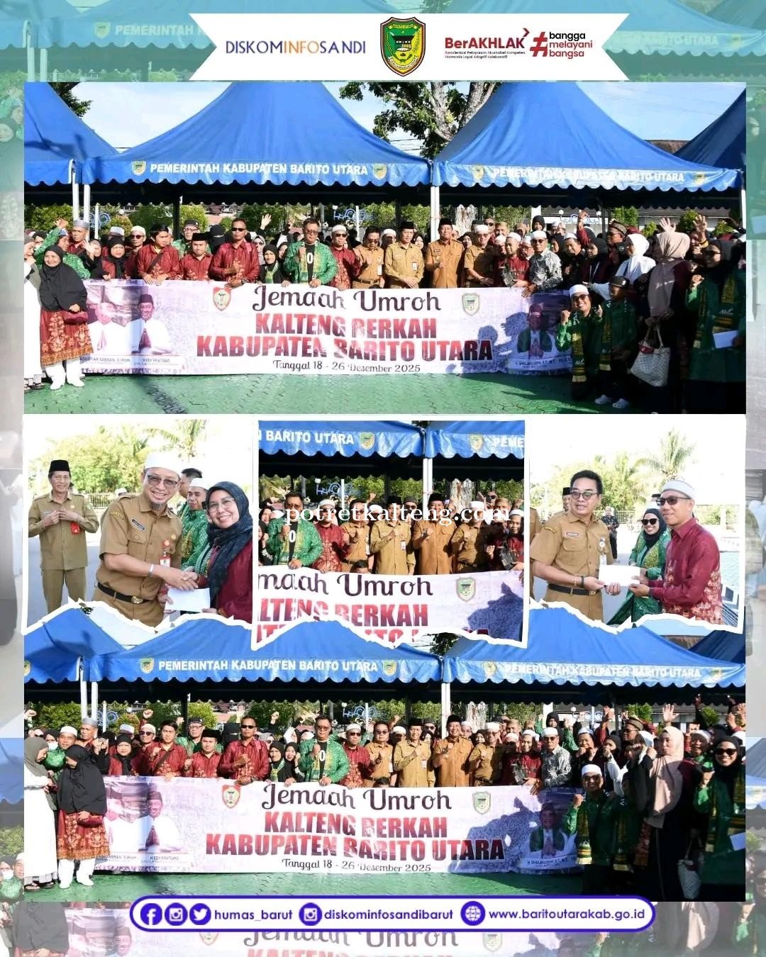 Jamaah Umroh Barito Utara Diminta Doakan Keberkahan dan Kedamaian Daerah
