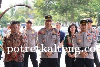 Wakapolda Kalteng Lakukan Kunker di Polres Katingan