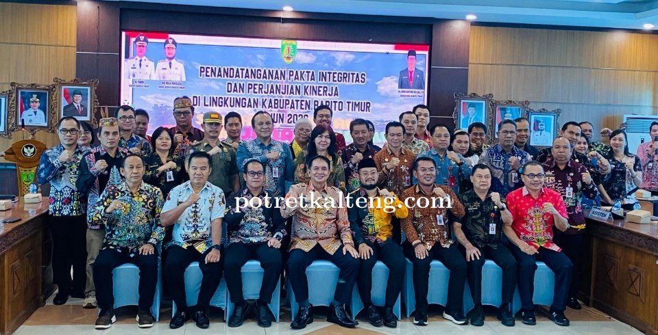 Teken Fakta Integritas, Pemkab Barito Timur Perkuat Komitmen Transparansi dan Akuntabilitas
