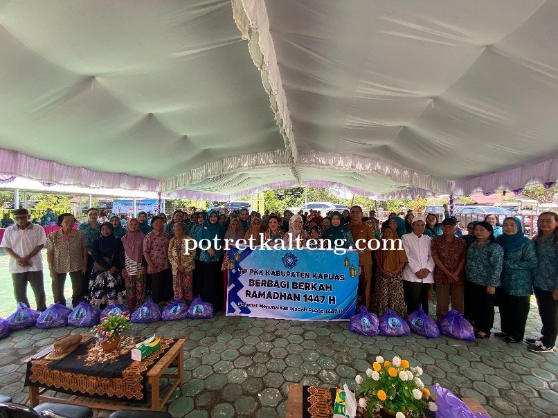 Ketua TP PKK Kapuas Ajak Kader Tingkatkan Kepedulian, Salurkan Bantuan untuk Lansia