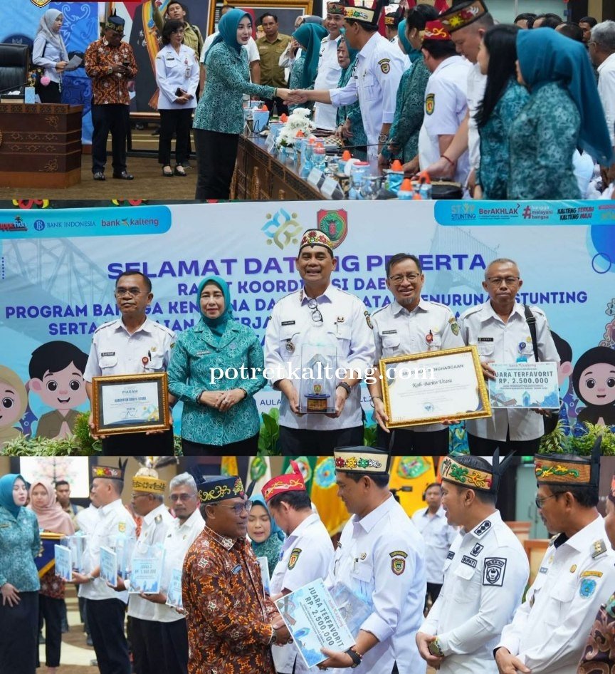 Borong Tiga Penghargaan Rakorda Bangga Kencana, Barito Utara Perkuat Strategi Penurunan Stunting