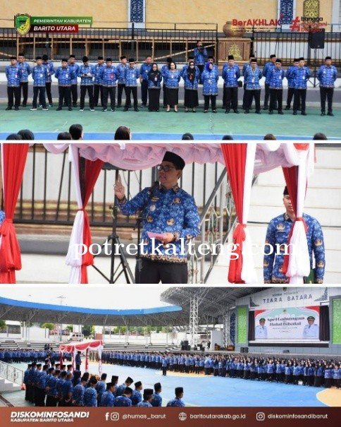Apel Gabungan dan Halal Bihalal, Bupati Shalahuddin Ingatkan Marwah ASN