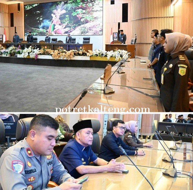 Ketua DPRD Barito Utara Pimpin Paripurna III, Terima Jawaban Pemerintah atas Pandangan Fraksi