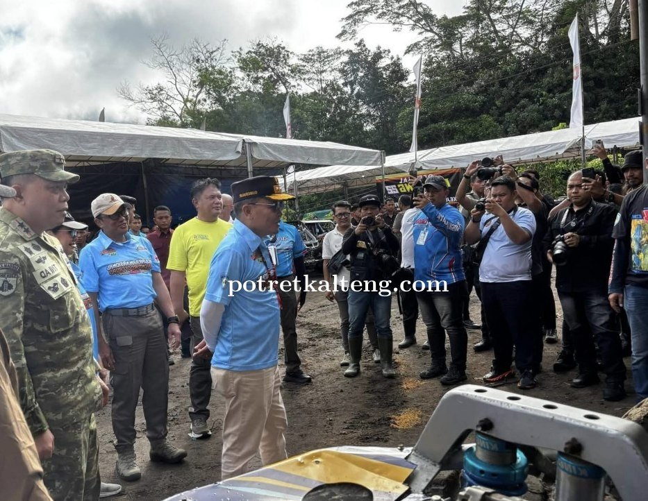 Gubernur Agustiar Sabran Buka Kejurnas Adventure Offroad Putaran II di Tangkiling