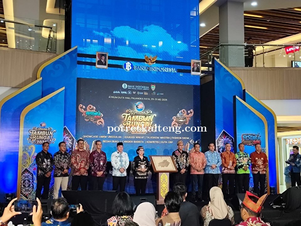 Pesona Tambun Bungai 2026 Resmi Dibuka, Pemprov Kalteng dan BI Perkuat UMKM
