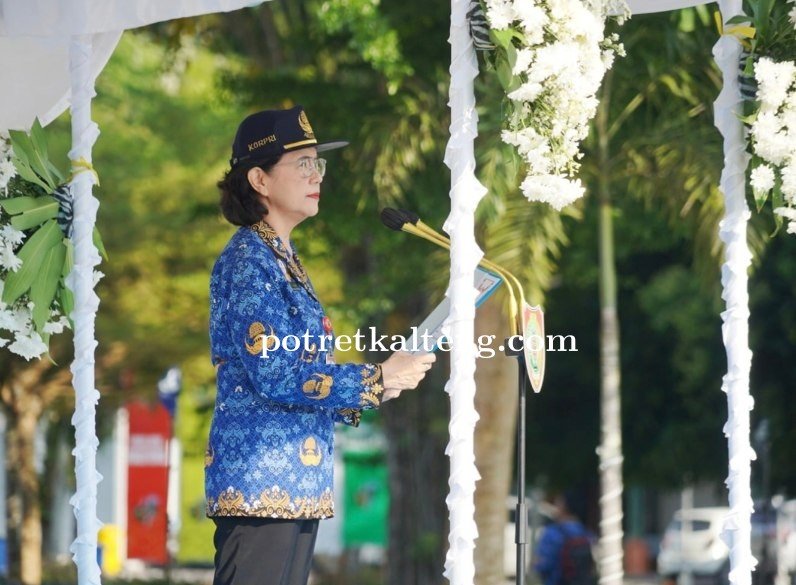 Pj Sekda Kalteng Pimpin Upacara Hari Lahir Pancasila