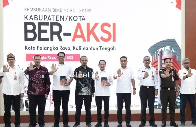 KPK Gelar Bimtek Ber-AKSI, Palangka Raya Bidik Predikat Kota Percontohan Antikorupsi 2026