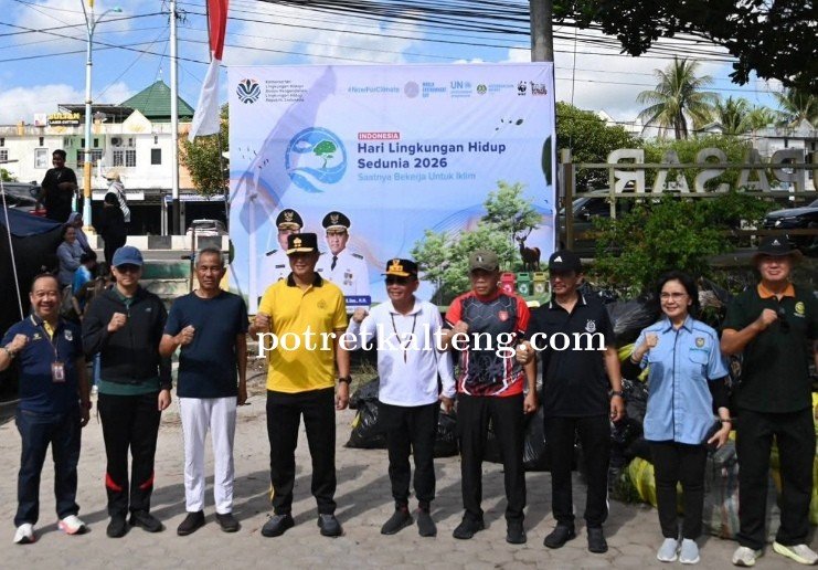 Peringati Hari Lingkungan Hidup 2026, Pemprov Kalteng Tegaskan Komitmen Dukung Gerakan Indonesia ASR