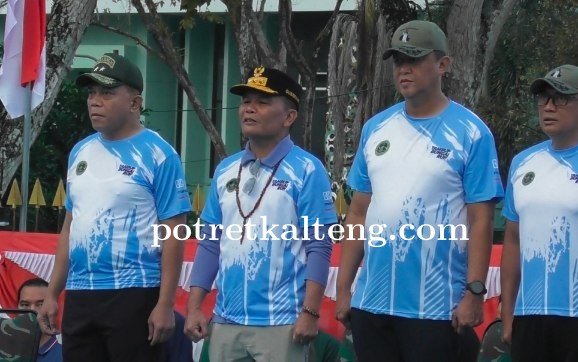 Tambun Bungai Run Meriahkan HUT ke-1 Kodam XXII/Tambun Bungai dan HUT ke-81 RI