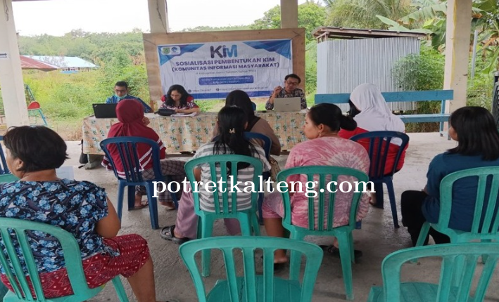 Warga Masyarakat Dusun Danau Jutuh Ikuti Sosialisasi KIM