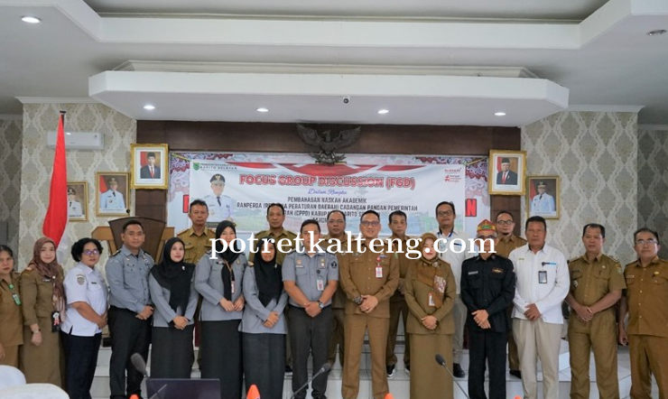 DKP3 Gelar Rapat Pembahasan Naskah Akademik RANPERDA CCPD Kab Barsel Tahun 2024