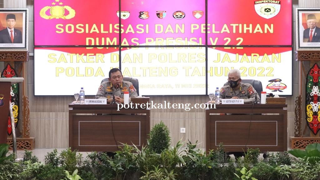 Itwasda Polda Kalteng Gelar Sosialisasi dan Pelatihan Aplikasi Dumas Presisi Ver 2.2  Optimalkan Pel