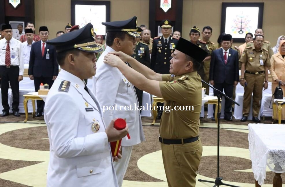 Jaga Marwah Presiden, Gubernur Kalteng Sugianto Sabran Tetap Lantik Pj. Bupati Barsel dan Kobar