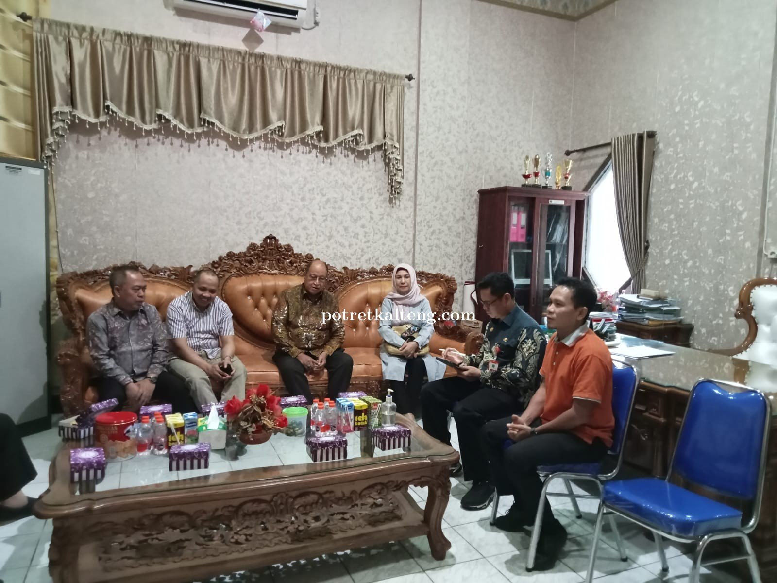 SetWan DPRD Kapuas Terima Kunjungan DPRD Hulu Sungai Utara