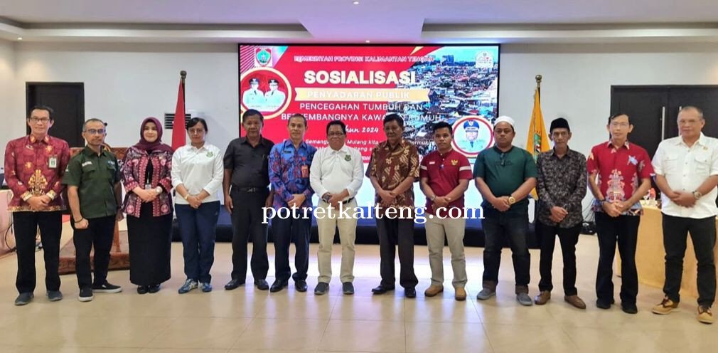Dinas PERKIMTAN Kalteng dan Dinas PUPRPKP Kapuas Selenggarakan Sosialisasi Penyadaran Publik