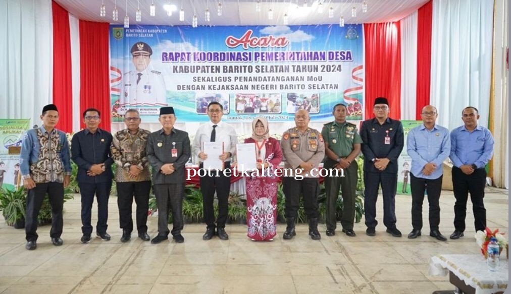 Pj Bupati Barsel : Seluruh Komponen Penyelenggara Pemdes Agar Penyesuaian Dengan Aturan Baru