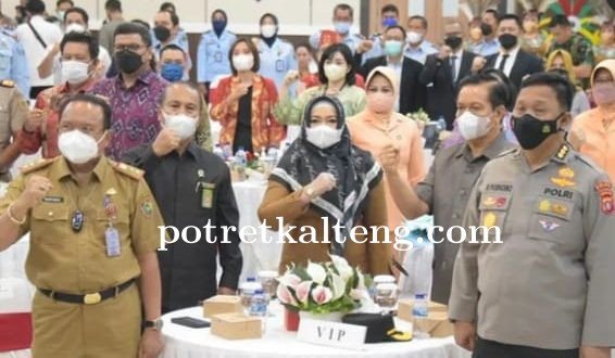 Wakil Wali Kota Palangka Raya Hadiri Sertijab Kakanwil Kemenkumham